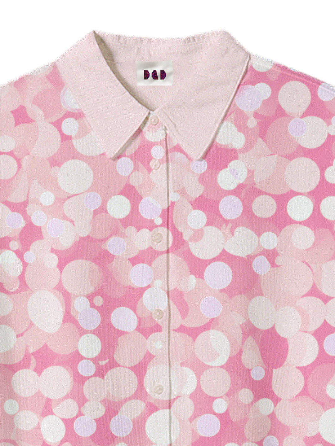 AI Imagined Pink Bubble Universe Women's Crop Top