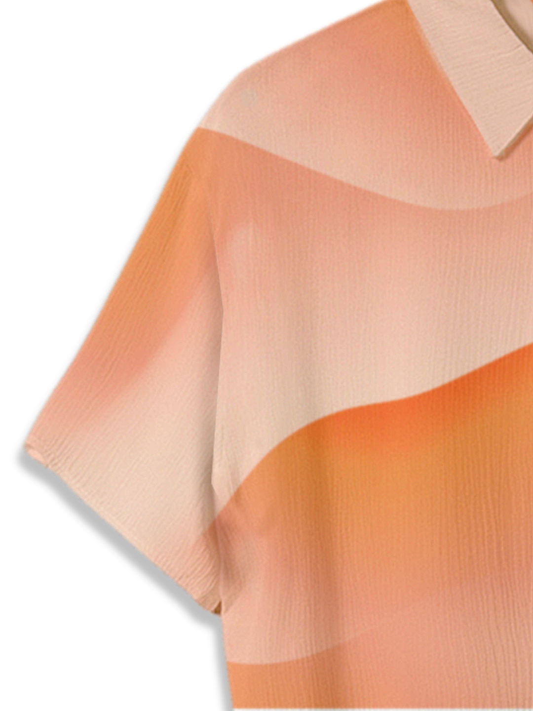AI Imagined Peach Arakis Dune Women's Crop Top