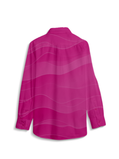 AI Imagined Pinky You Women's Collar Shirt
