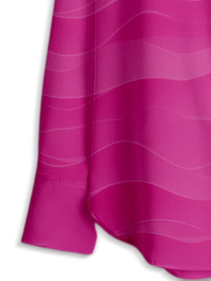 AI Imagined Pinky You Women's Collar Shirt