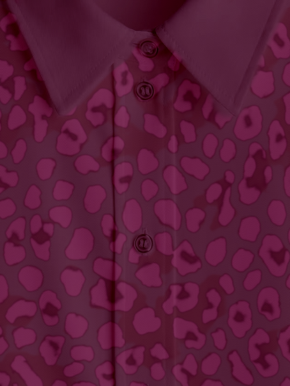 AI Imagined Burgundy Bitch Women's Collar Shirt