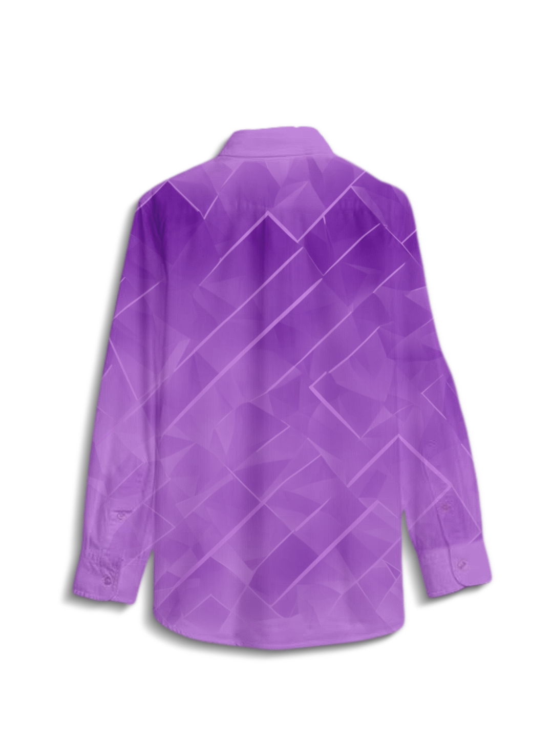 AI Imagined Lavender Bloom Women's Collar Shirt