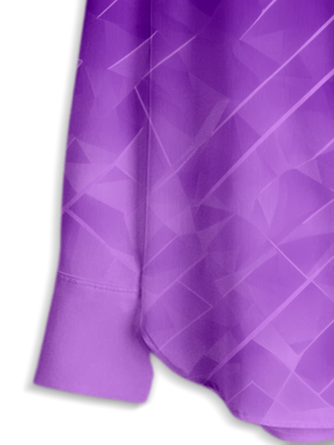 AI Imagined Lavender Bloom Women's Collar Shirt