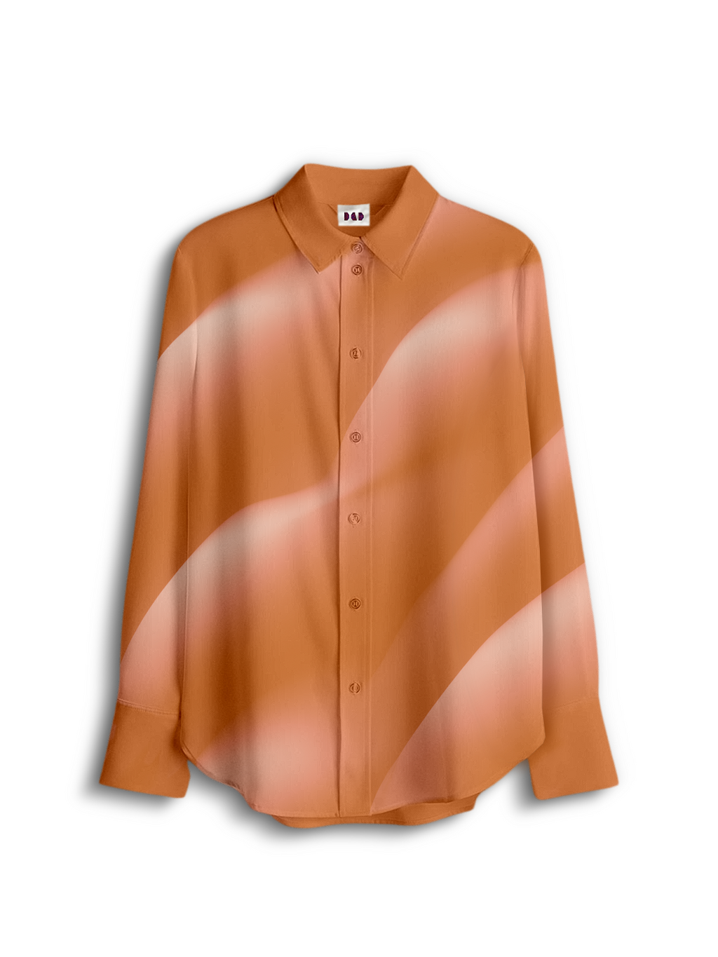 AI Imagined Martian Sand Women's Collar Shirt